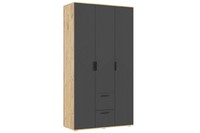 Shkaf-silvija-3-stv-dub-kraft-zolotoj-brash-grafit-mif-1-1200x800